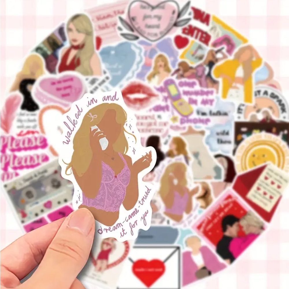 3/20$ Sabrina Carpenter music sticker pack (15)